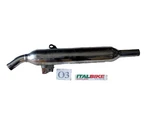 Triumph Bonneville T100 Efi T2206355 Left Exhaust With Scratches. Fixed Price $75.56.