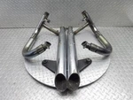 2006 02-08 Triumph Bonneville America Exhaust Muffler Header Manifold Pipe. Fixed Price $92.99.