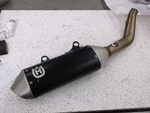 Husqvarna FX350 Used Take Off Exhaust Muffler Silencer. Fixed Price $135.00.