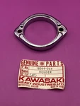 New! Genuine Kawasaki H1 KH500 Mach Iii Exhaust Pipe Holder Pn 18069-044-JBE. Fixed Price $29.95.