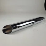 One Rush 26401-200 Chrome 3 Slash Down Muffler 07 10 Fat Boy Deuce Softail. Fixed Price $74.93.