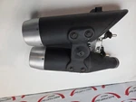 Exhaust Muffler Pair Ducati Hypermotard 796 10-12 57413111A 57313161A. Fixed Price $158.69.