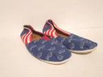 Buffalo Bills Team Beans Football Slip On Flats Women's Size Large. Fixed Price $8.99.