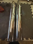 2009 Harley Softail FXS1800 Exhausts Mufflers. Fixed Price $80.00.