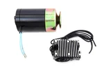 Harley 12 Volt Indian Alternator Black Fits 1935-1953 Chief,. Fixed Price $254.08.