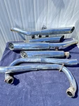 1994-2003 Honda VF750C Magna Left Right Chrome Exhaust Pipe Mufflers. Fixed Price $349.00.