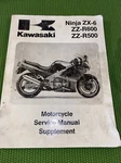 Kawasaki Ninja ZZ-6, ZZ-R600, ZZ-R500 Workshop Service Manual & Supplement Oem. Fixed Price $23.99.