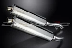 Delkevic 18" Stainless Oval Slip On Mufflers Yamaha FJR1300 2006-2021 Exhaust. Fixed Price $455.99.