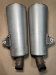 Ducati Monster 1100 Genuine Oem Exhaust Mufflers Silencers ZDM-A59 ZDM-B59. Fixed Price $70.00.