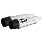 Two Brothers Dual Shorty Slip-on Muffler Fits Fxd/xl 005-4710499D. Fixed Price $529.95.