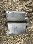 15-19 Subaru Impreza Sti Rh Lh Rear Oem Muffler Nice Pair. Fixed Price $227.87.