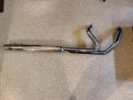 Harley-davidson Touring Mufflers (pair)part #66890-10 Chrome. Fixed Price $150.00.