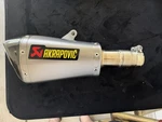 Akrapovic Yamaha YZF-R6 10-24 Slip On Exhaust. Fixed Price $600.00.