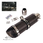350MM Exhaust Pipe Carbon Fiber Slip 51MM Motorcycle Muffler Tips Silencer. Fixed Price $87.19.