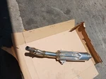 Suzuki 1989-1992 GSXR1100 Oem Left Muffler Exhaust Slip On Mid Pipe. Fixed Price $89.00.