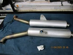 2004 04-06 Ducati ST3 Sport Touring Oem Exhaust Mufflers Pipes Cans Silencers +b. Fixed Price $119.99.