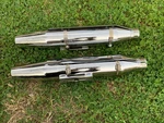 2000-2006 Oem Harley-davidson Heritage Softail Stock Mufflers 65844-95. Fixed Price $65.34.