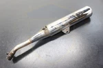 2006 Kawasaki Ninja 250R Left Exhaust Muffler Chrome 18087-0050 Oem. Fixed Price $73.59.