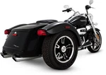 Vance Hines Twin Slash Round Mufflers Chrome Harley Flrt Freewheeler. Fixed Price $659.95.
