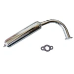 Chrome Exhaust Muffler Fits 49 60 66 80CC Motorized Bike Bicycle H/p Part. Fixed Price $16.99.