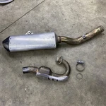 2015 13-16 KX250F Oem Exhaust Header Manifold Muffler Silencer Tail Pipe. Fixed Price $179.99.