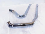 2002 & 2003 Indian Gilroy Scout Chrome Front Rear Exhaust Header Pipe Mufflers. Fixed Price $199.95.