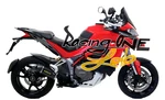 Exhaust Muffler Arrow Indy Race Aluminium Dark Ducati Multistrada 1200 / 1260. Fixed Price $457.50.