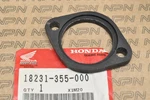 Nos Honda TL125 TLR200 XL100 XL125 XL185 XR200 Exhaust Joint 18231-355-000. Fixed Price $54.99.