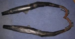 Yamaha Rz 350 Stock Mufflers Exhaust System Set Left & Right Both Sides. Fixed Price $464.95.