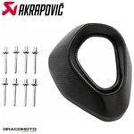End Cap Akrapovic Carbon V-EC76. Fixed Price $136.01.