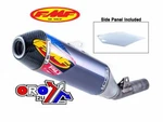 Fmf Silencer 14-17 CRF250R F4.1 Ti Ano Carb Cap Left Side Panel 041526. Fixed Price $725.51.