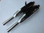 Triumph Silencer Muffler 6T T110 T120 Duplex 1960-62 70-4118 70-4119 E4118 E4119. Fixed Price $299.95.