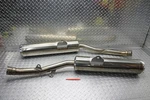 2007 Kawasaki Ninja ZX1400R Left/right Exhaust Pipe Mufflers. Fixed Price $399.99.