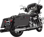 Bassani 4" Straight Can Mufflers Chrome/black Outer #1F7DNT5 Harley Davidson. Fixed Price $714.95.