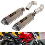 For Ducati Monster 1100 696 Exhaust Pipe 51MM Muffler Tips Left Right Db Killer. Fixed Price $149.80.