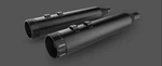Khrome Werks 202825 Black Klassic 4.5" Hp Plus Slip-on Mufflers 17-24 Touring. Fixed Price $845.95.