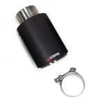 Scorpion Exhaust Tips Upgrade Kit Single 100MM Carbon Fibre Ascari Blk Tailpipes. Fixed Price $216.59.