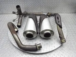 2010 09-11 Ducati Monster 696 Exhaust Pipe Muffler Header Set. Fixed Price $213.40.