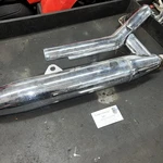 2003 Yamaha V-star 650 Muffler Comp. 5BN-14704-03-00 Fits 98-05. Fixed Price $100.00.