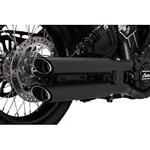 Vance & Hines 48323 Black Twin Slash 3" Slip-on Mufflers For Indian Scout 15-22. Fixed Price $749.95.
