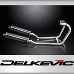 Triumph Thruxton 1200 R/rs 16-23 Complete Exhaust 2-2 18" Oval Carbon Muffler. Fixed Price $713.95.