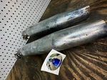 Harley Davidson Slip Mufflers 65657-87 Used 007. Fixed Price $50.00.