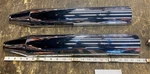 Chrome Heat Shields Mufflers Harley Breakout Softail Heritage Motorcycle Oem Pr!. Fixed Price $99.95.