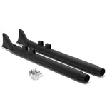 36" Chrome Fishtail Slip On Muffler For Harley Touring Electra 95-16 Silencer. Fixed Price $132.98.