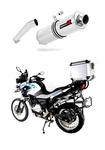 Exhaust Silencer Muffler Dominator Round Bmw G650GS 11-18 + Killer. Fixed Price $229.00.