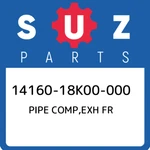 14160-18K00-000 Suzuki Pipe Comp,exh Fr 1416018K00000, New Genuine Oem Part. Fixed Price $150.35.