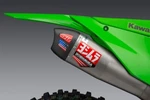 Yoshimura RS-12 Full Exhaust System Ss/al/cf Kawasaki KX450F 2024 Header Muffler. Fixed Price $1099.00.