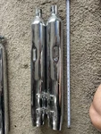 Harley Davidson Muffler 65539-95, 65538-95 Fits 95-05 Touring Models Used. Fixed Price $89.99.