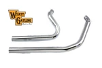 Wyatt Gatling Exhaust Drag Pipe Set Straight Cut Fits Harley Davidson. Fixed Price $155.79.
