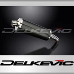 Kawasaki ER-6N Ninja 650 Versys Delkevic Slip 14" Oval Carbon Exhaust Muffler. Fixed Price $299.99.